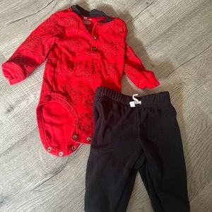 ♥️3for$12♥️ Henley and fleece outfit